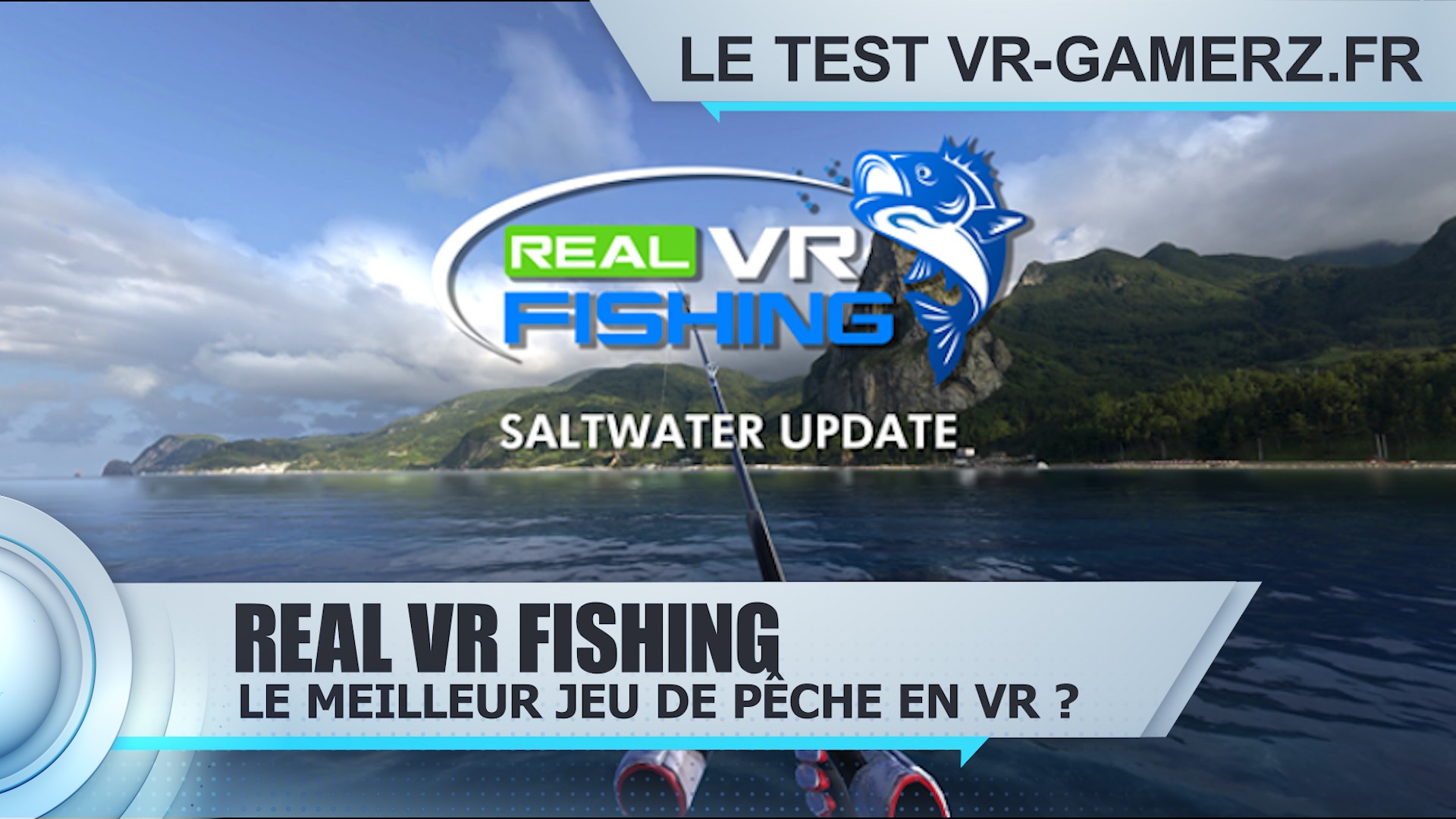 Test Real VR Fishing Oculus quest