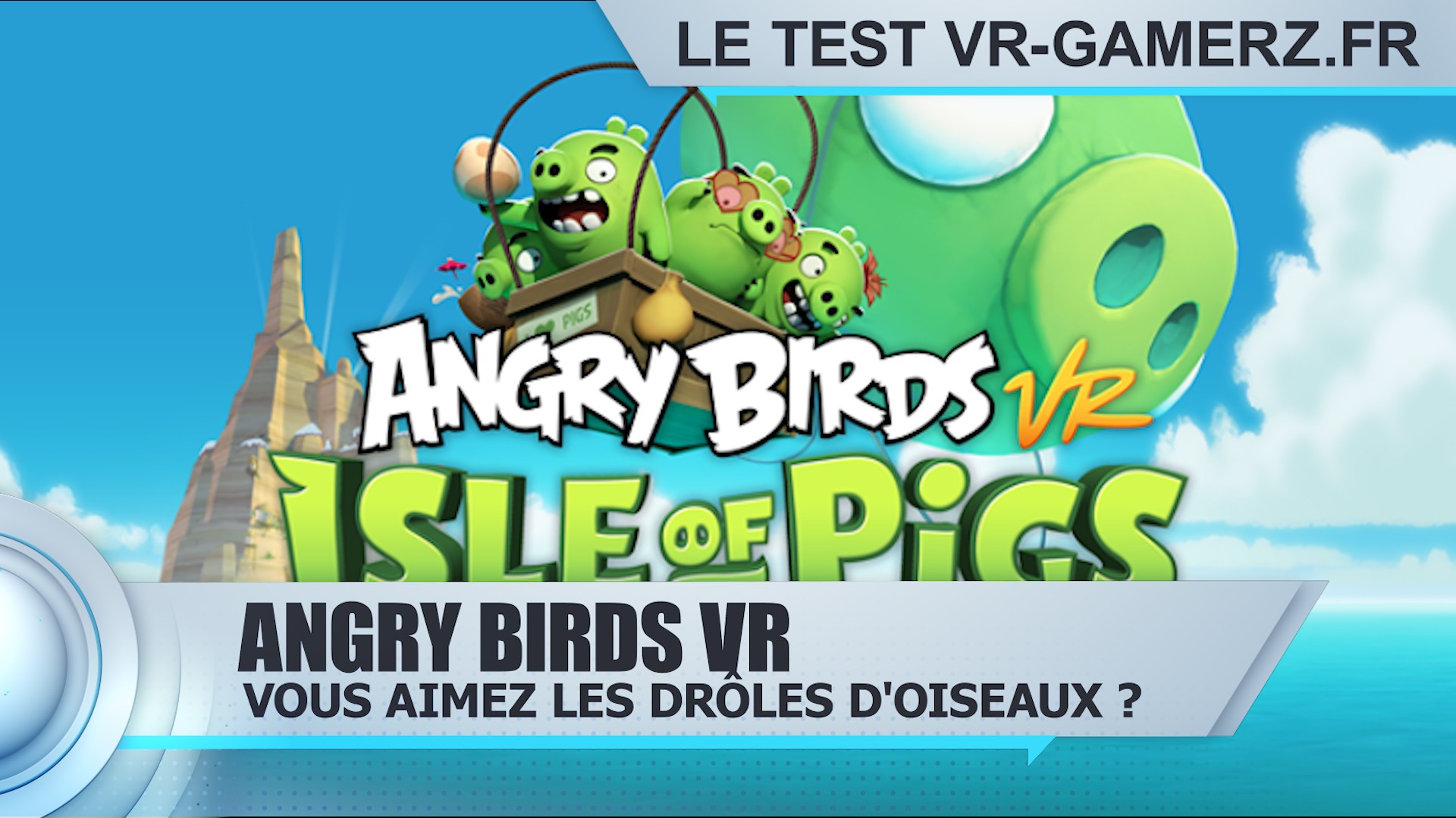 Test Angry Birds VR Oculus quest