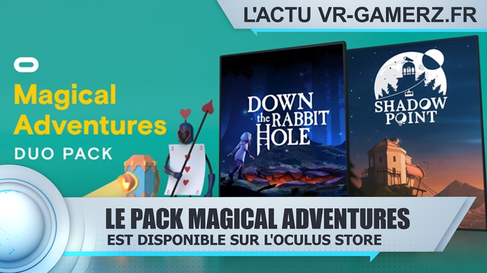 Down the Rabbit Hole et Shadow point sont en promotion sur Oculus quest