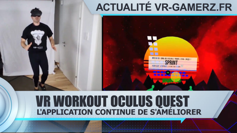 VRWorkout continue de s’améliorer