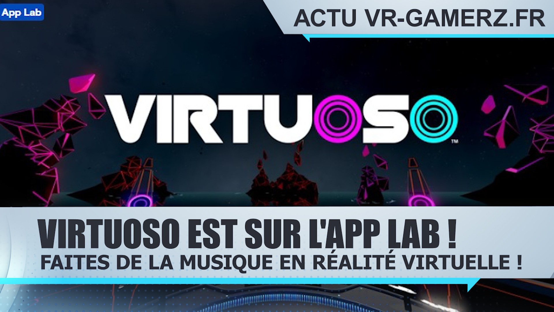 Virtuoso est disponible sur l’App Lab de l’Oculus quest : Faites de la musique en réalité virtuelle !