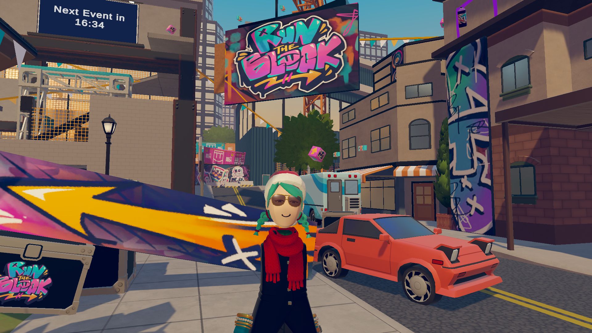 Run The Block : Quand Rec Room rend hommage à Jet Set Radio ! 🛹🎨