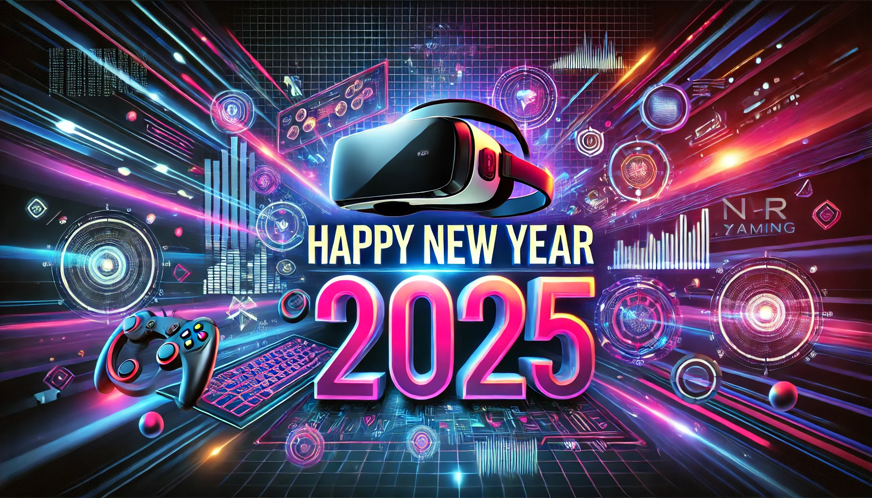 🎉 Bonne Année 2025 à tous les passionnés de réalité virtuelle ! 🎉