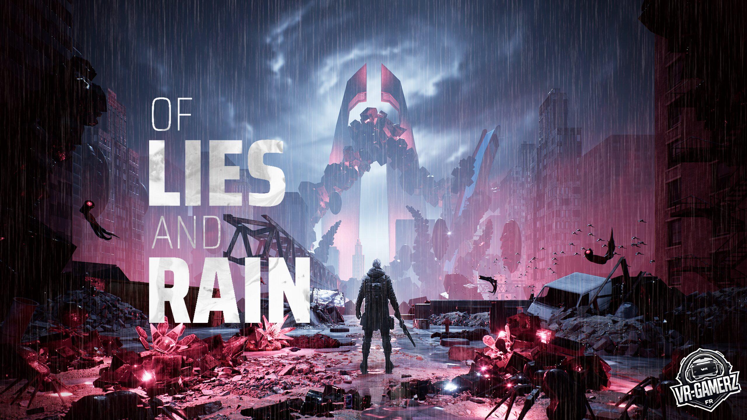 Of Lies and Rain : Une Aventure Post-Apocalyptique sur Meta Quest