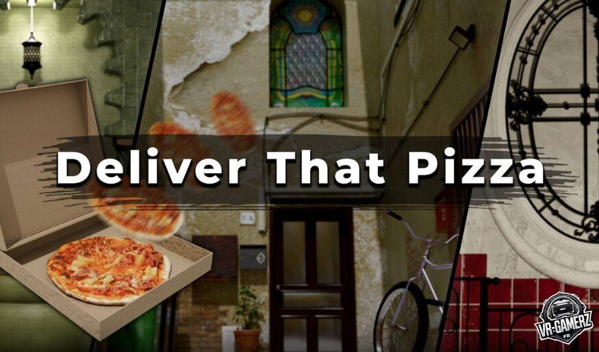 Deliver That Pizza sur Meta Quest – Un puzzle game façon escape room 🍕