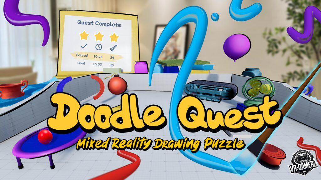 Doodle Quest transforme le dessin en une aventure en réalité mixte sur Meta Quest