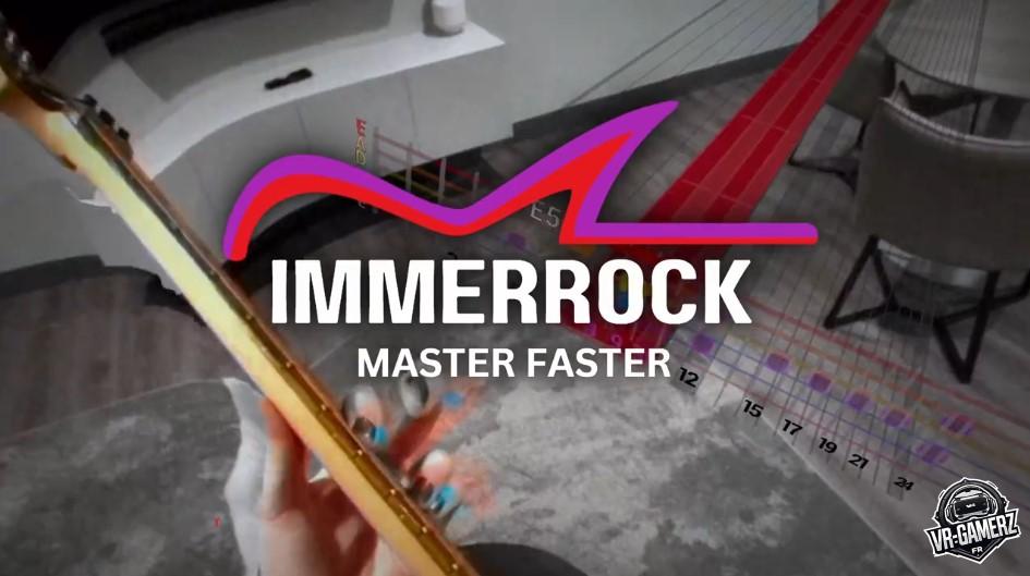 ImmerRock : Apprendre à jouer de la guitare en réalité mixte sur Meta Quest