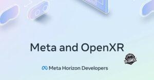 Meta recommande OpenXR pour le développement sur Meta Quest