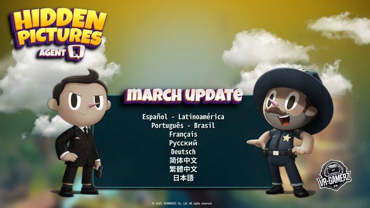 Hidden Pictures: Agent Q – Mise à Jour sur Meta Quest : 8 Nouvelles Langues Arrivent en Mars