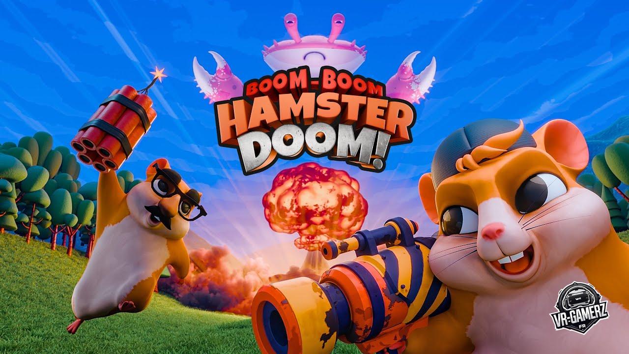 Boom Boom Hamster Doom sur Meta Quest : une bataille explosive entre hamsters survoltés !